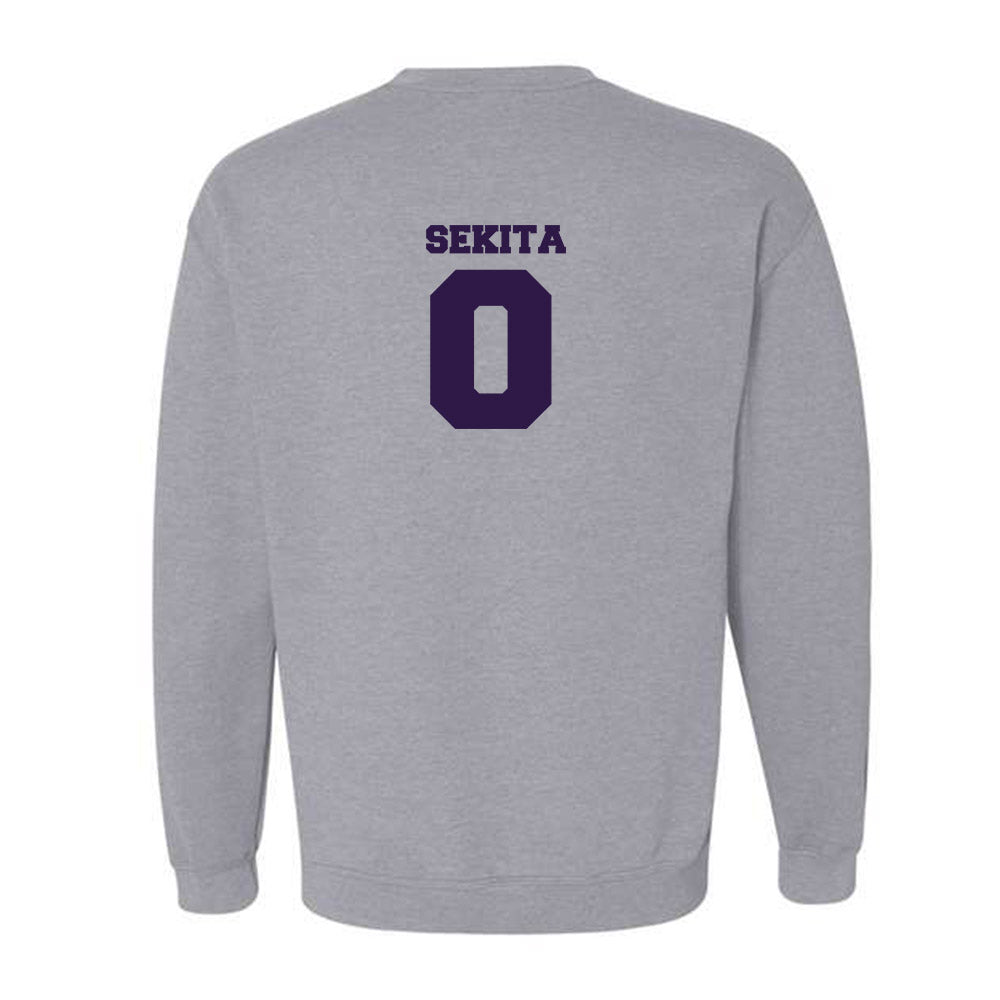 Kansas State - NCAA Women's Volleyball : Fuka Sekita - Sports Shersey Crewneck Sweatshirt-1