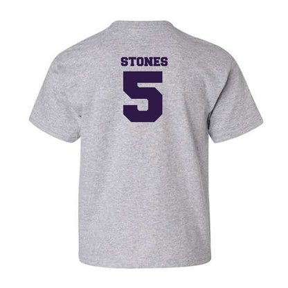 Kansas State - NCAA Women's Volleyball : Avery Stones - Sports Shersey Youth T-Shirt-1