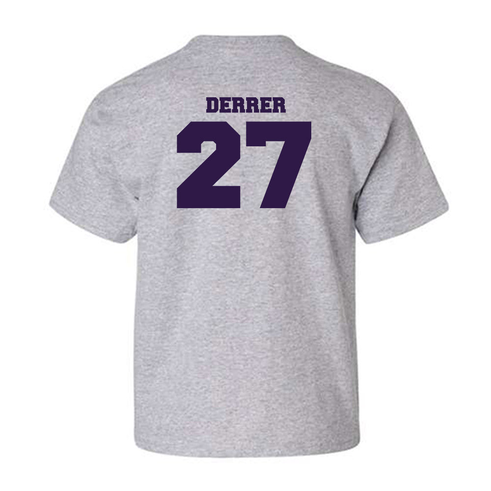 Kansas State - NCAA Women's Volleyball : Ellah Derrer - Sports Shersey Youth T-Shirt-1