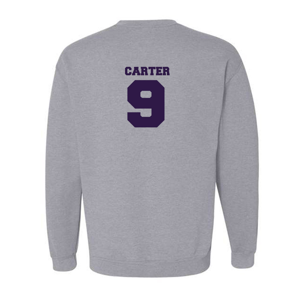 Kansas State - NCAA Women's Volleyball : Chandler Carter - Sports Shersey Crewneck Sweatshirt-1