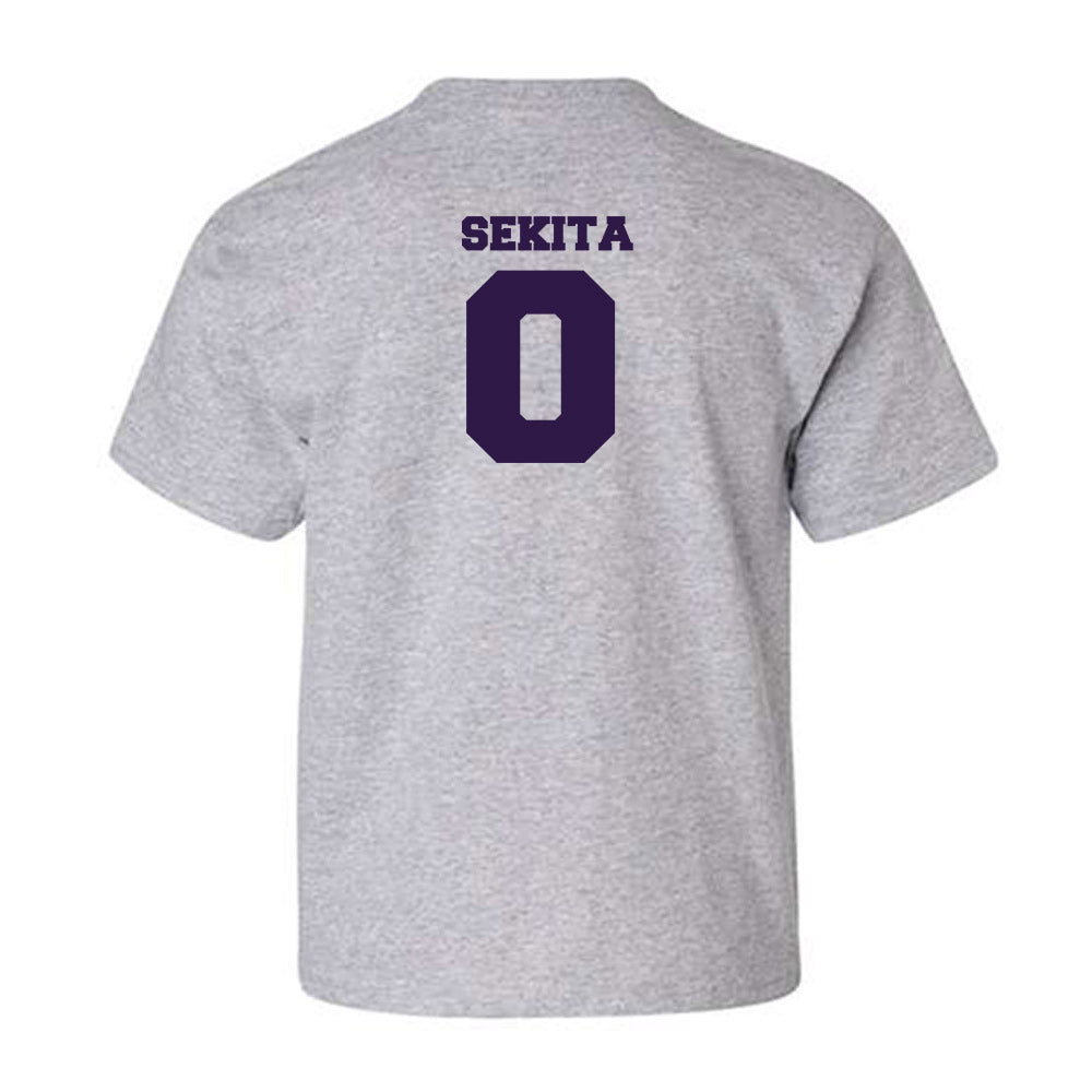 Kansas State - NCAA Women's Volleyball : Fuka Sekita - Sports Shersey Youth T-Shirt-1