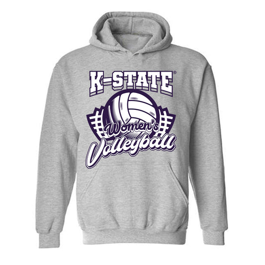 Kansas State - NCAA Women's Volleyball : Fuka Sekita - Sports Shersey Hooded Sweatshirt-0