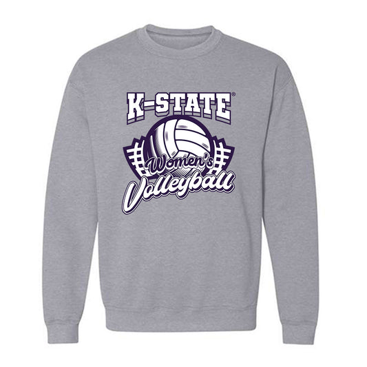 Kansas State - NCAA Women's Volleyball : Reese Resmer - Sports Shersey Crewneck Sweatshirt-0
