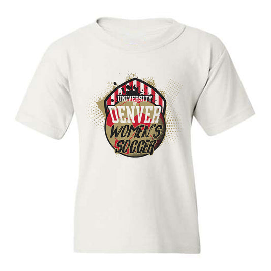 DU - NCAA Women's Soccer : Riley Jeffries - Sports Shersey Youth T-Shirt-0