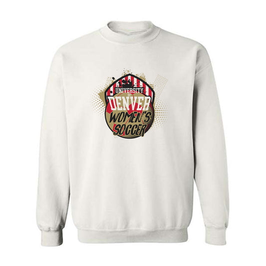 DU - NCAA Women's Soccer : Luci Vincent - Sports Shersey Crewneck Sweatshirt-0
