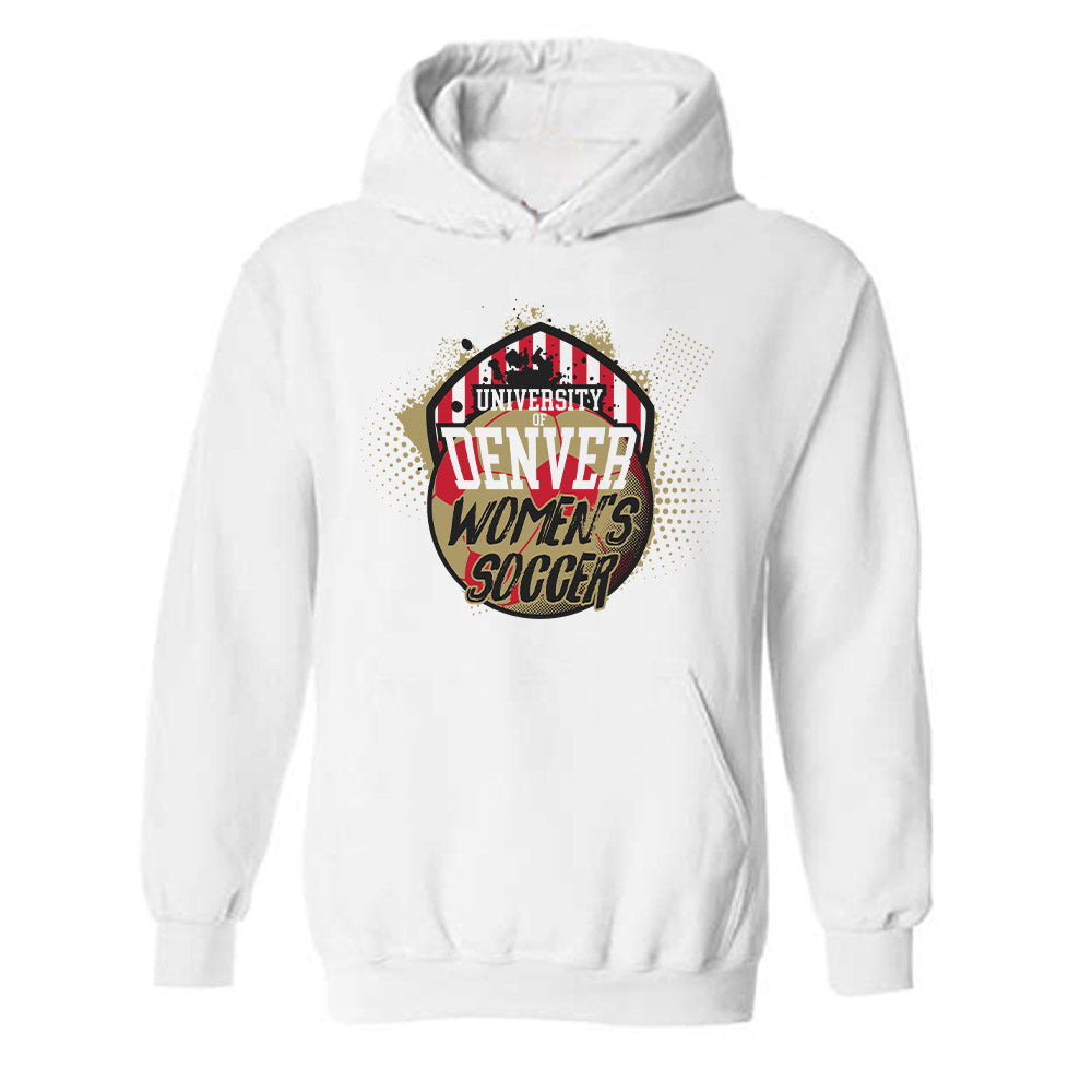 DU - NCAA Women's Soccer : Riley Jeffries - Sports Shersey Hooded Sweatshirt-0