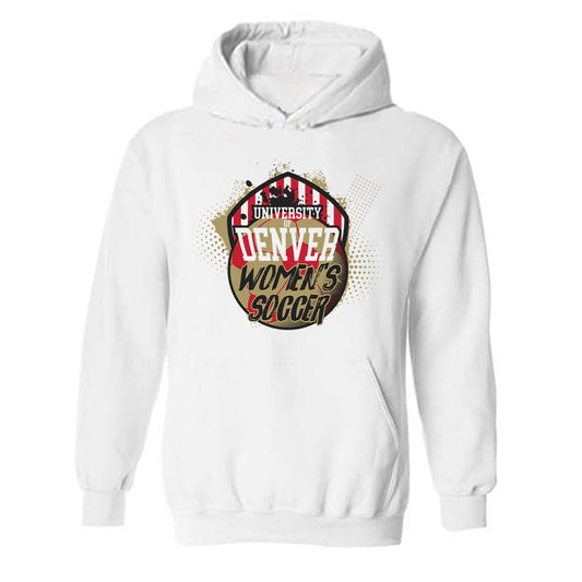 DU - NCAA Women's Soccer : Riley Jeffries - Sports Shersey Hooded Sweatshirt-0
