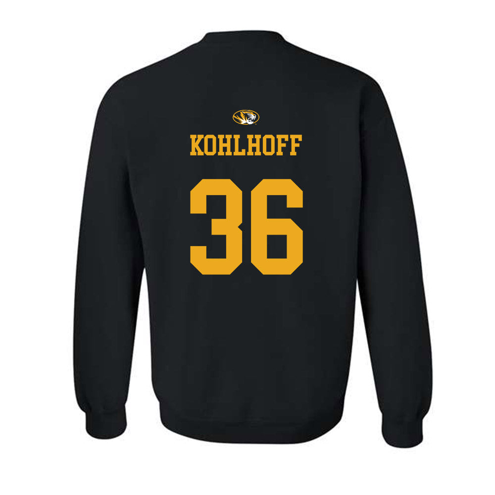 Missouri - NCAA Baseball : Keagen Kohlhoff - Sports Shersey Crewneck Sweatshirt-1