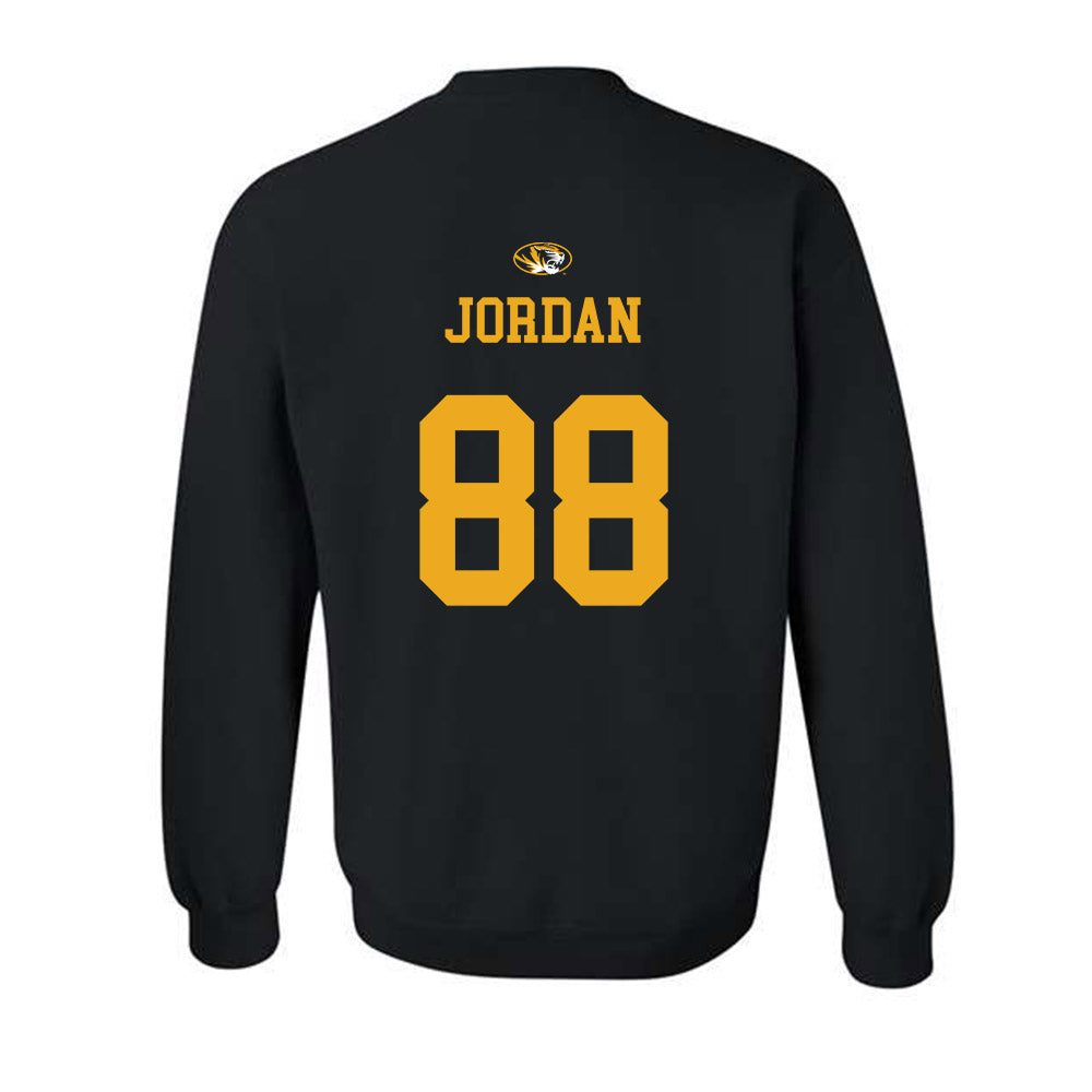 Missouri - NCAA Baseball : Donovan Jordan - Sports Shersey Crewneck Sweatshirt-1