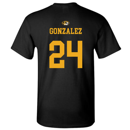 Missouri - NCAA Baseball : Keyler Gonzalez - Sports Shersey T-Shirt-1