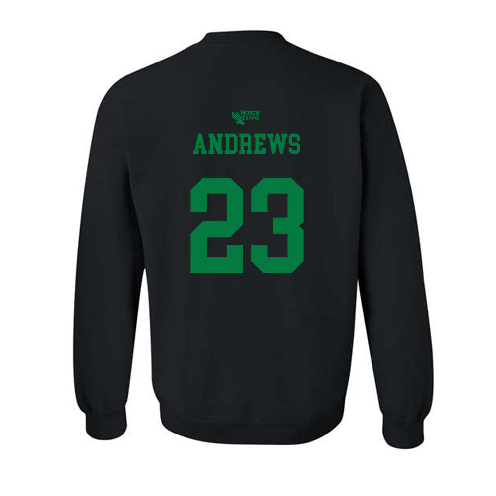 North Texas - NCAA Softball : Elizabeth Andrews - Classic Shersey Crewneck Sweatshirt-1