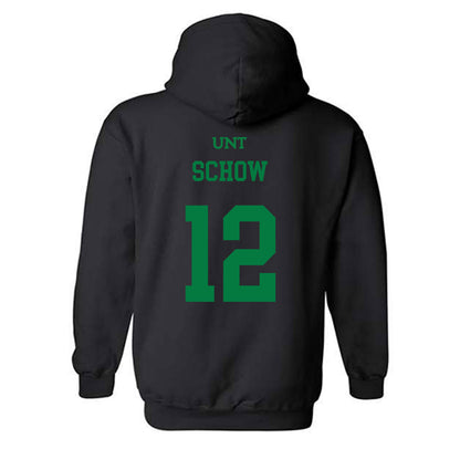 North Texas - NCAA Softball : Sofia Schow - Classic Shersey Hooded Sweatshirt-1