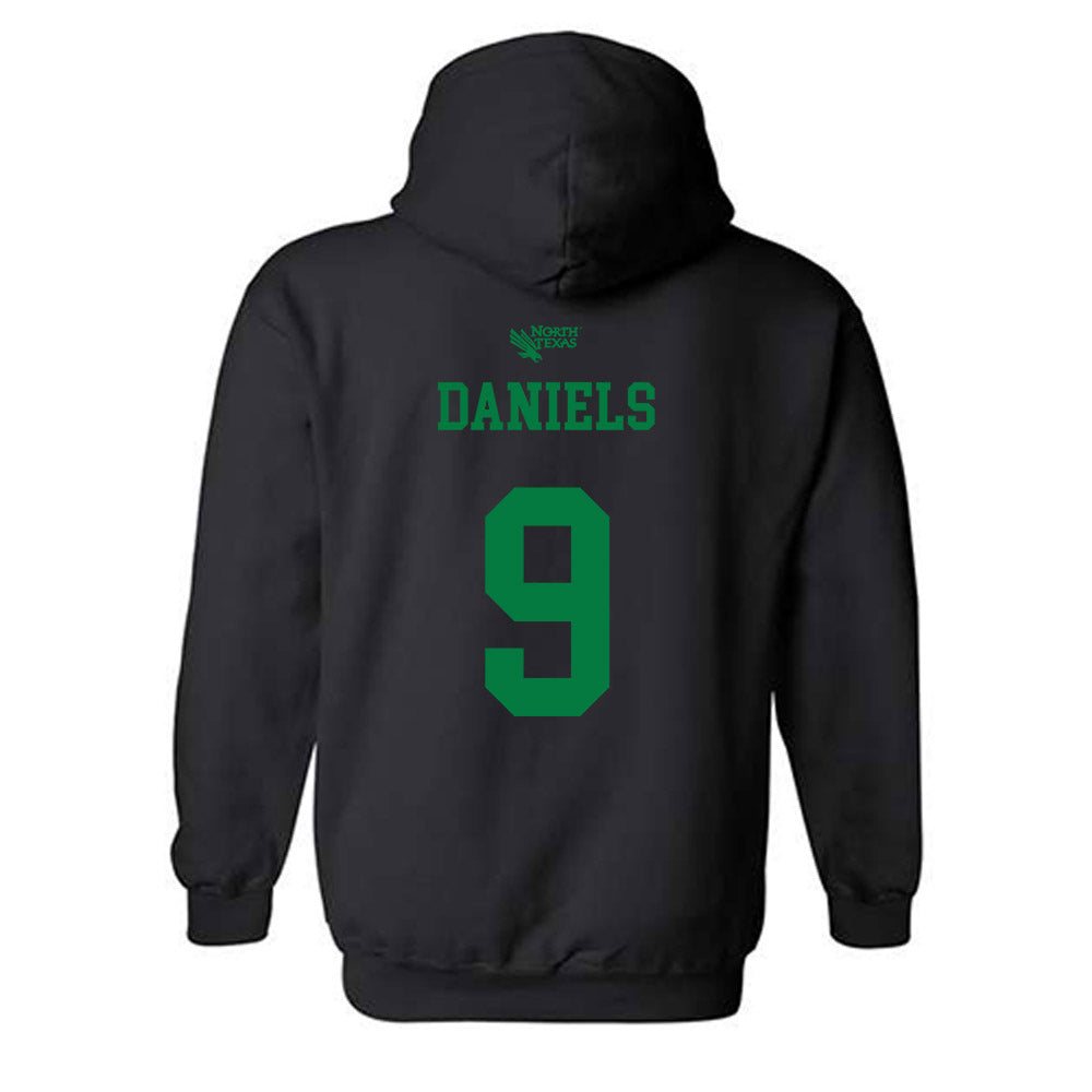 North Texas - NCAA Softball : Eva Daniels - Classic Shersey Hooded Sweatshirt-1