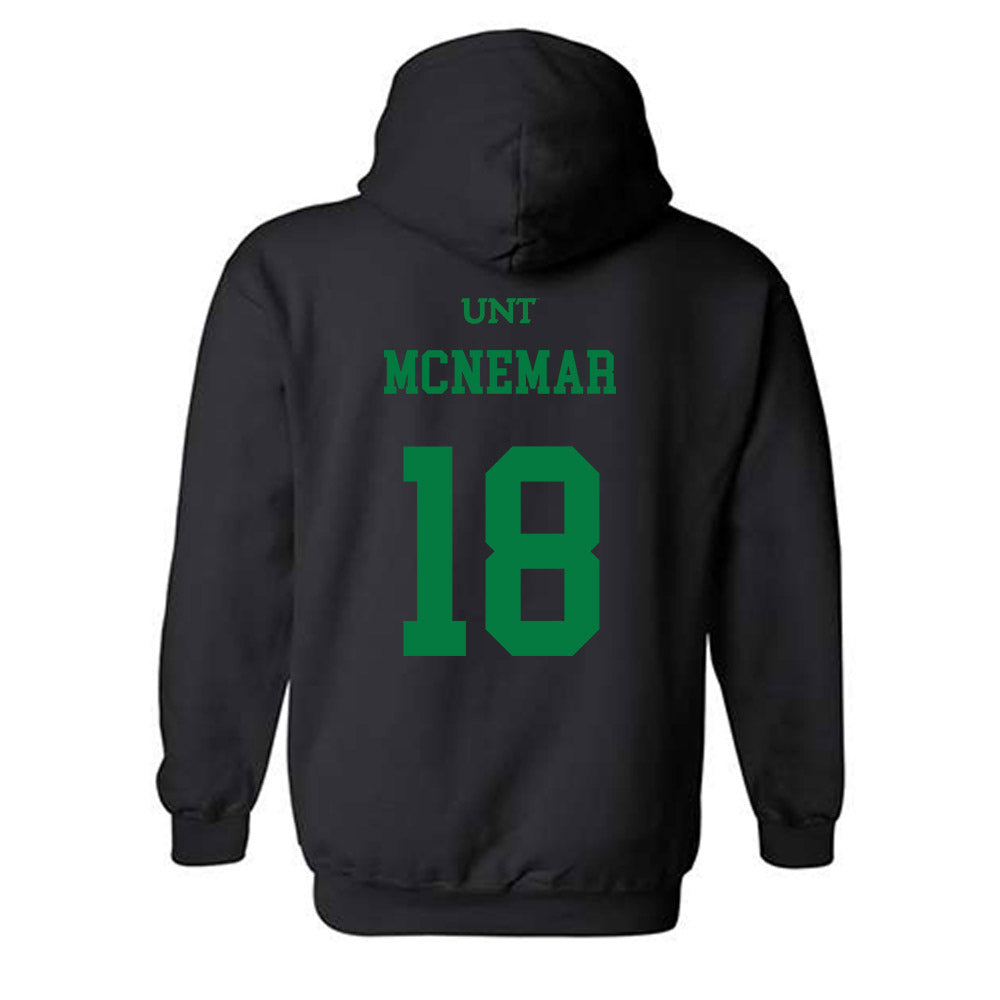 North Texas - NCAA Softball : Riley McNemar - Classic Shersey Hooded Sweatshirt-1