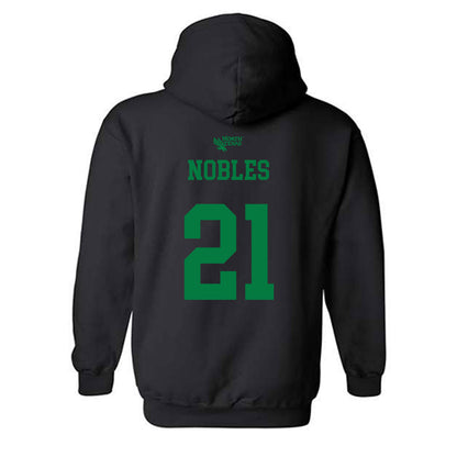 North Texas - NCAA Softball : Laila Nobles - Classic Shersey Hooded Sweatshirt-1