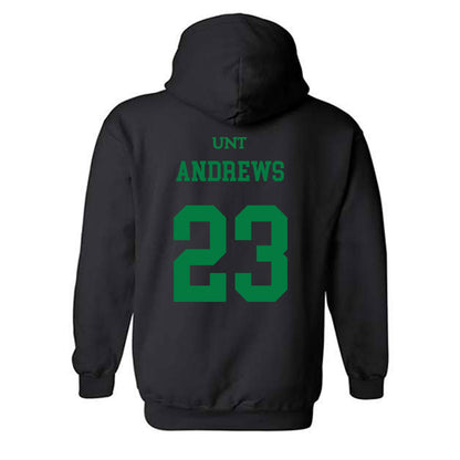 North Texas - NCAA Softball : Elizabeth Andrews - Classic Shersey Hooded Sweatshirt-1