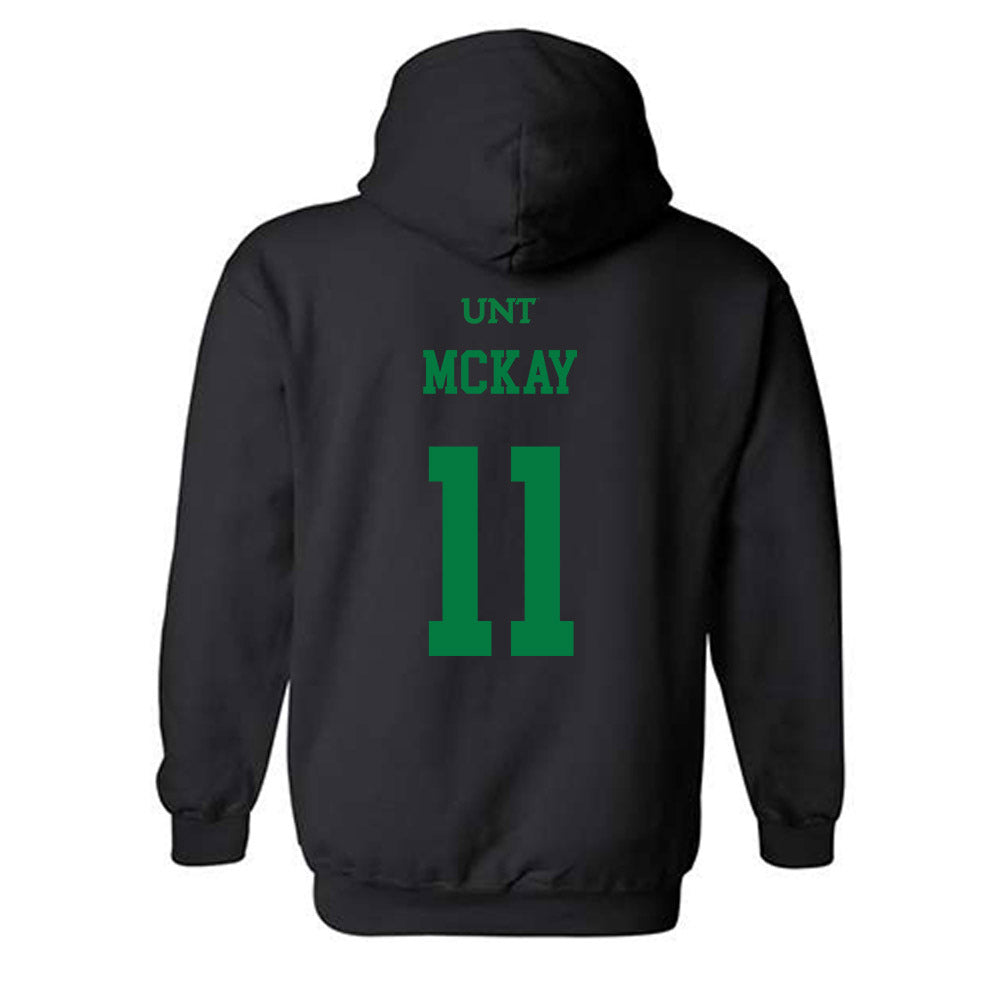 North Texas - NCAA Softball : Kadey McKay - Classic Shersey Hooded Sweatshirt-1