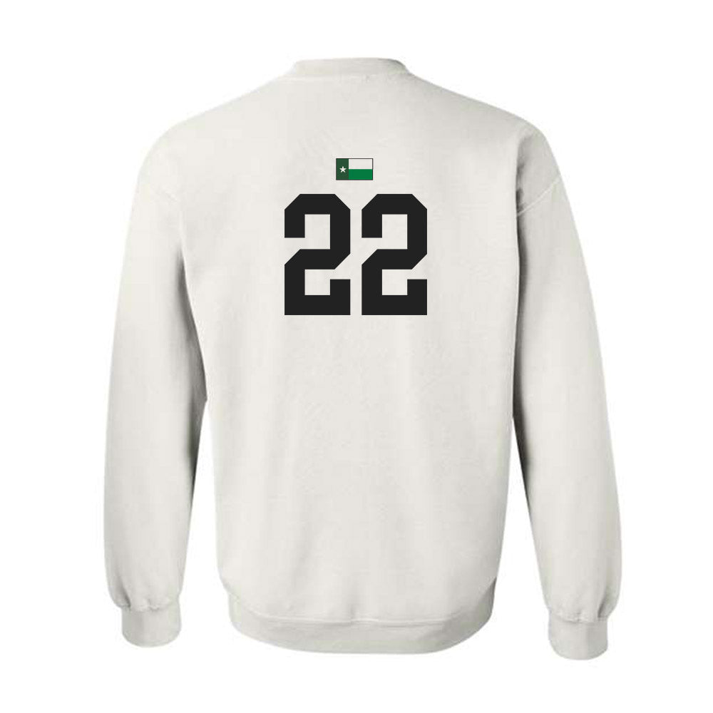 North Texas - NCAA Softball : Sienna Mayer - Sports Shersey Crewneck Sweatshirt-1