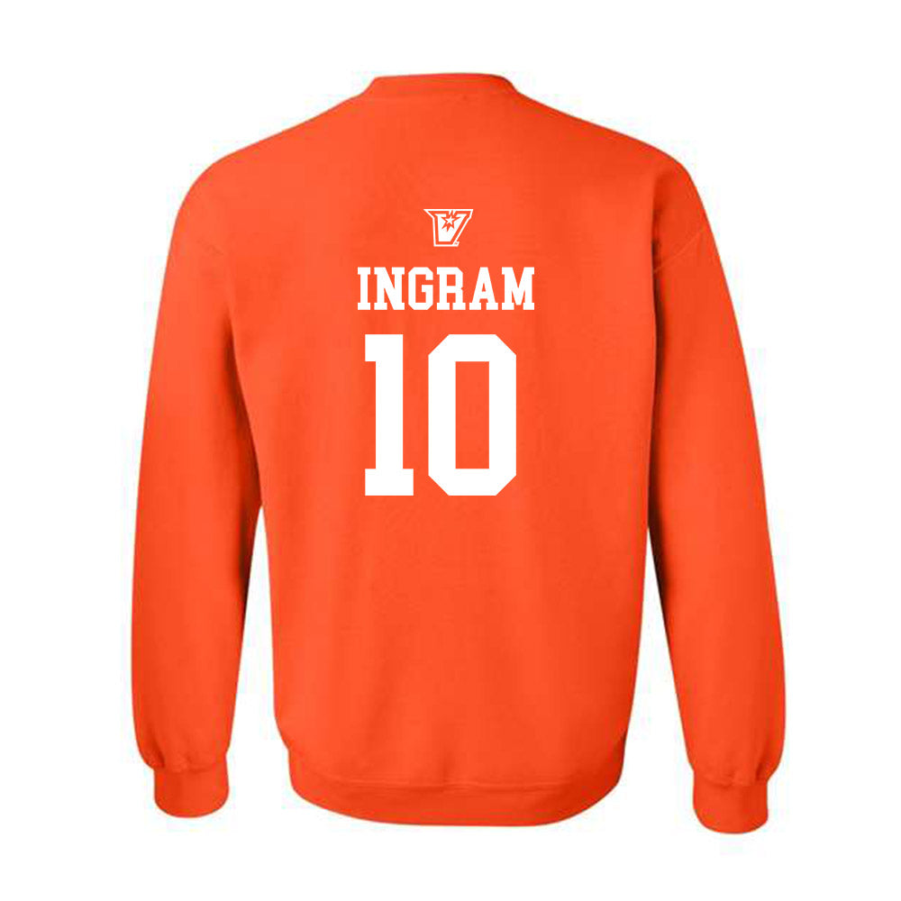 UTRGV - NCAA Women's Basketball : Jalatah Ingram - Classic Shersey Crewneck Sweatshirt-1
