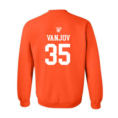 UTRGV - NCAA Men's Basketball : Mustafo Vanjov - Classic Shersey Crewneck Sweatshirt-1