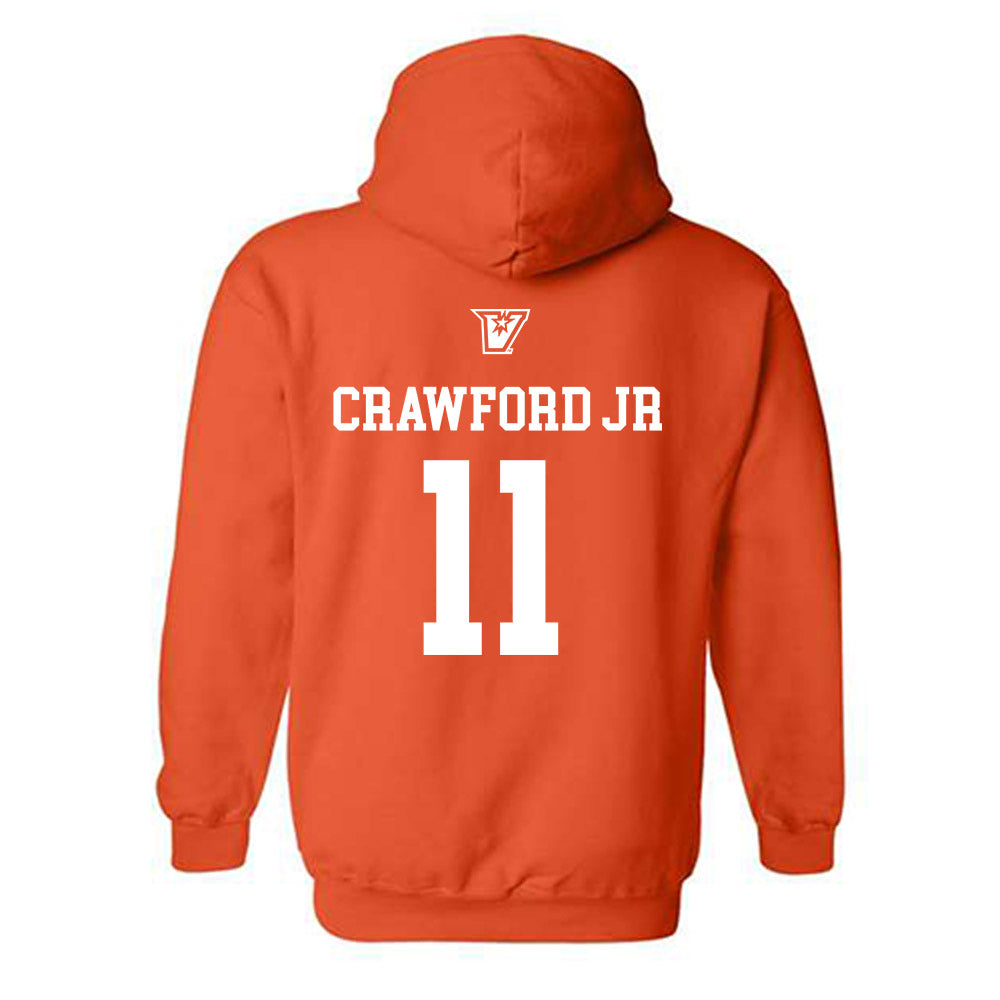 UTRGV - NCAA Men's Basketball : Bobby Crawford Jr - Classic Shersey Hooded Sweatshirt-1