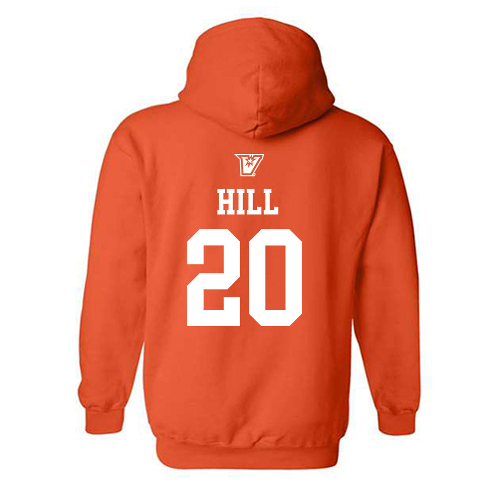 UTRGV - NCAA Men's Basketball : Josiah Hill - Classic Shersey Hooded Sweatshirt-1