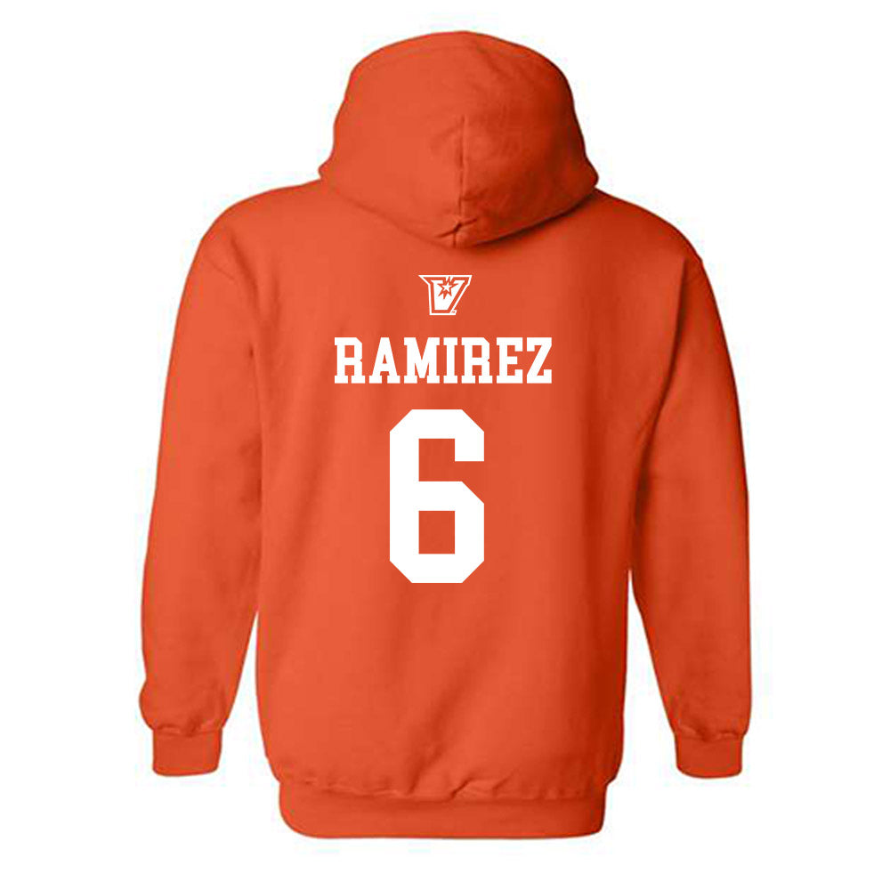 UTRGV - NCAA Men's Basketball : Luis Ramirez - Classic Shersey Hooded Sweatshirt-1
