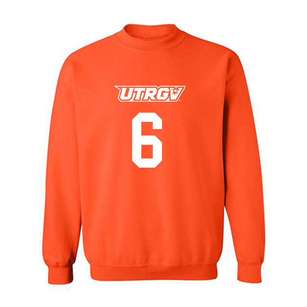 UTRGV - NCAA Men's Basketball : Luis Ramirez - Classic Shersey Crewneck Sweatshirt-0