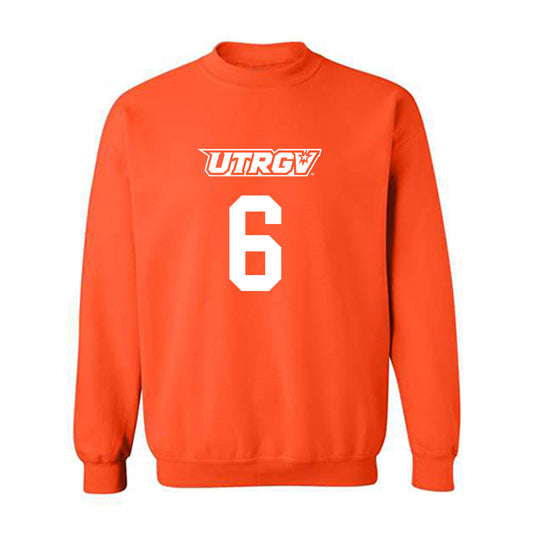 UTRGV - NCAA Men's Basketball : Luis Ramirez - Classic Shersey Crewneck Sweatshirt-0