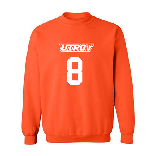 UTRGV - NCAA Men's Basketball : Ian Parham Jr - Classic Shersey Crewneck Sweatshirt-0