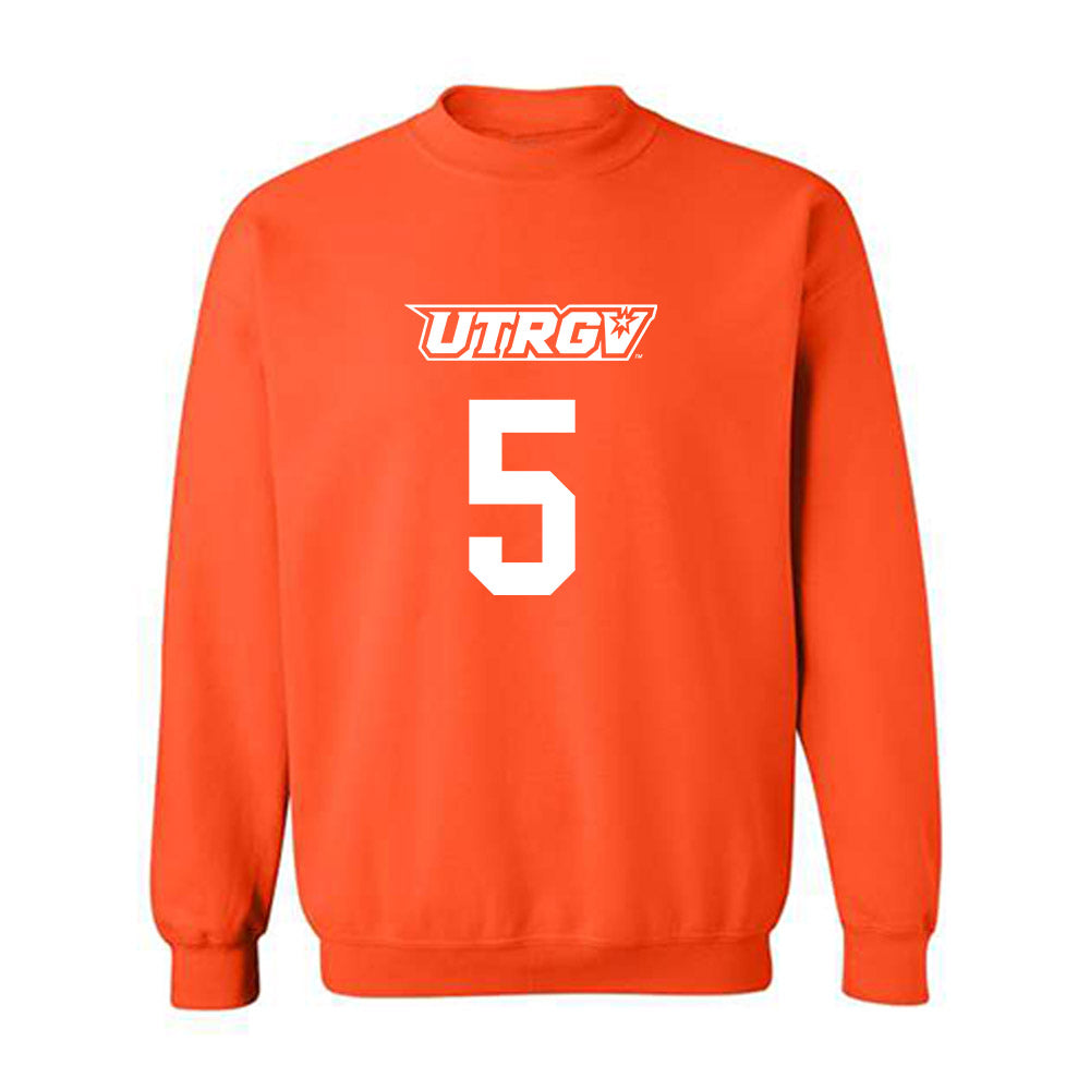 UTRGV - NCAA Men's Basketball : Caden Bell - Classic Shersey Crewneck Sweatshirt-0