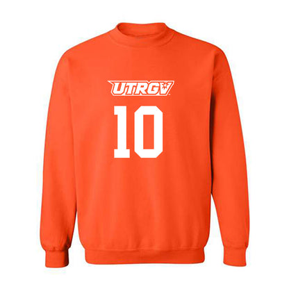 UTRGV - NCAA Women's Basketball : Janette Aarnio - Classic Shersey Crewneck Sweatshirt-0