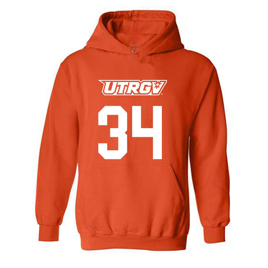 UTRGV - NCAA Women's Basketball : Rylie Whitehair - Classic Shersey Hooded Sweatshirt-0