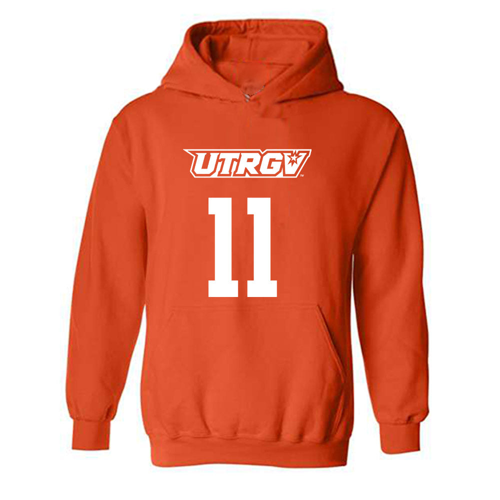 UTRGV - NCAA Men's Basketball : Kimberly OLIVER - Classic Shersey Hooded Sweatshirt-0