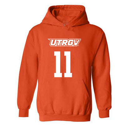 UTRGV - NCAA Men's Basketball : Kimberly OLIVER - Classic Shersey Hooded Sweatshirt-0