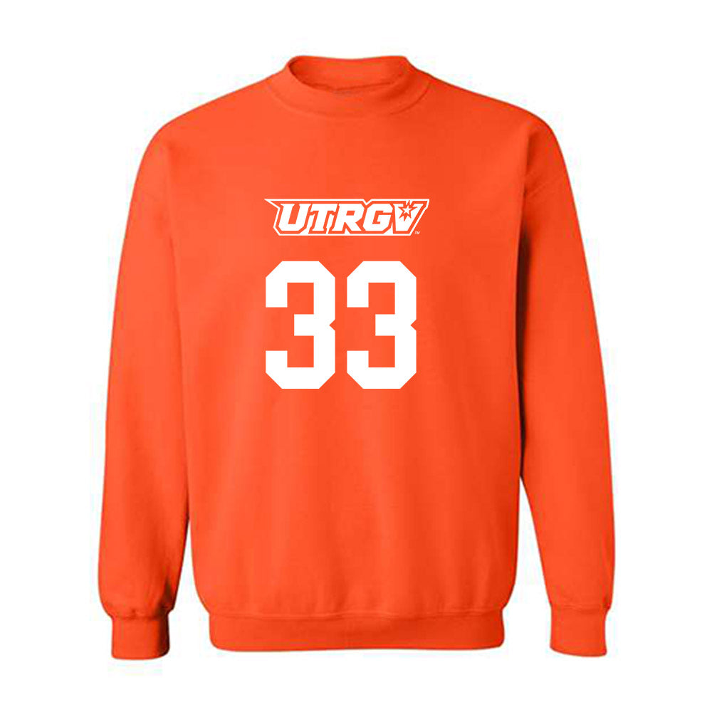 UTRGV - NCAA Men's Basketball : Filip Brankovic - Classic Shersey Crewneck Sweatshirt-0