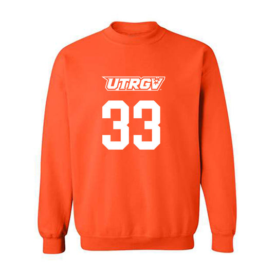 UTRGV - NCAA Men's Basketball : Filip Brankovic - Classic Shersey Crewneck Sweatshirt-0
