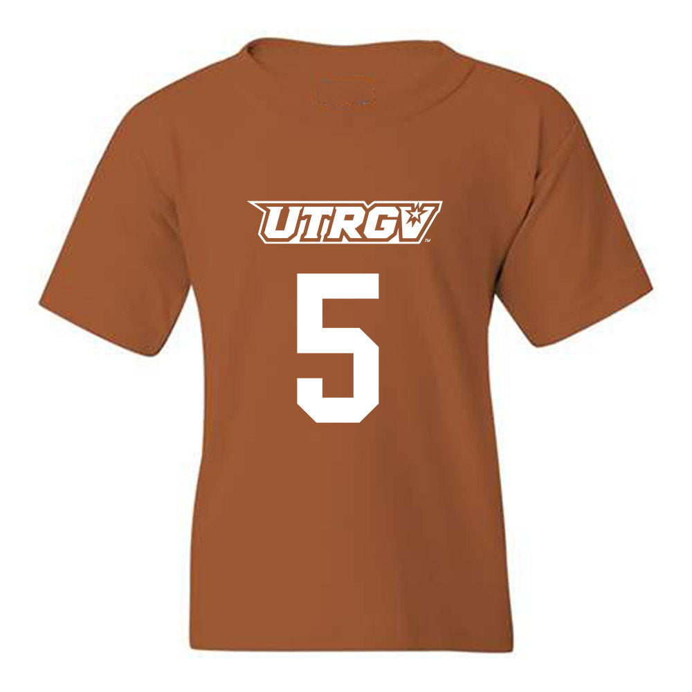 UTRGV - NCAA Men's Basketball : Caden Bell - Classic Shersey Youth T-Shirt-0