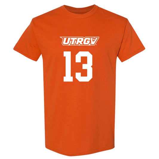 UTRGV - NCAA Men's Basketball : Julien Gomez - Classic Shersey T-Shirt-0