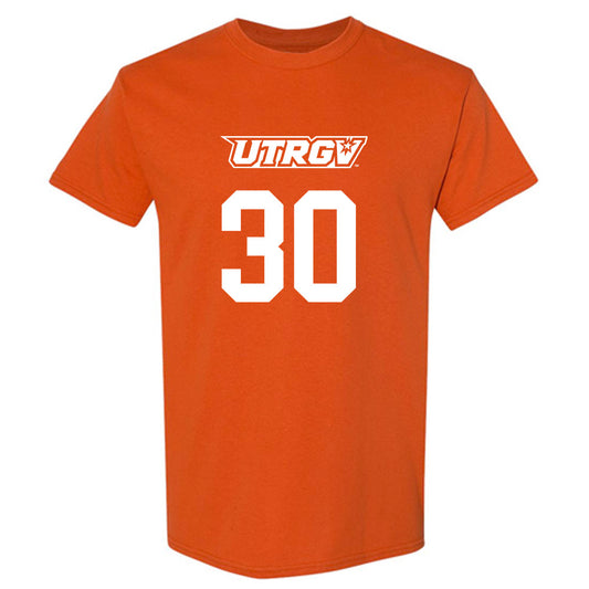 UTRGV - NCAA Men's Basketball : Luis Ramirez - Classic Shersey T-Shirt-0