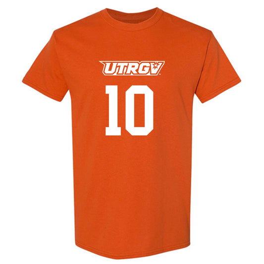 UTRGV - NCAA Women's Basketball : Jalatah Ingram - Classic Shersey T-Shirt-0