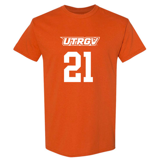 UTRGV - NCAA Women's Basketball : mataya hall - Classic Shersey T-Shirt-0