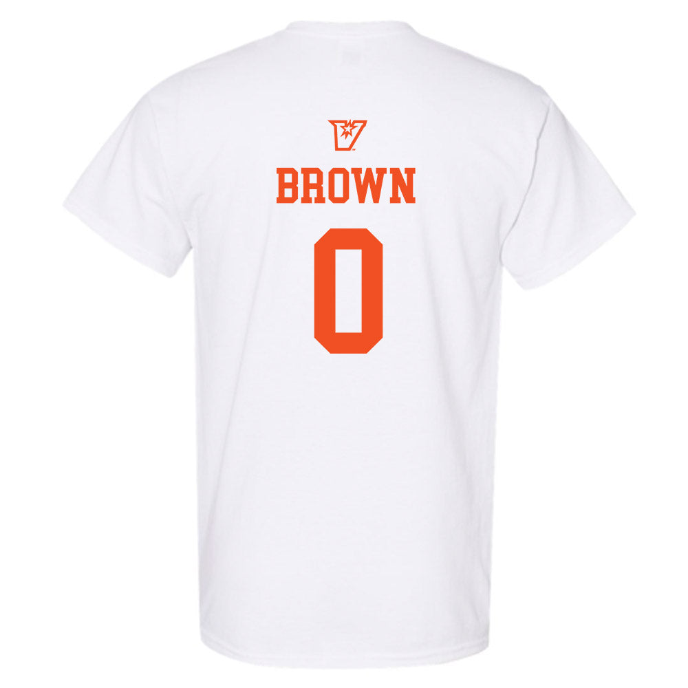 UTRGV - NCAA Men's Basketball : Tjohnn Brown - Sports Shersey T-Shirt-1