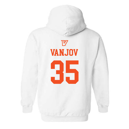 UTRGV - NCAA Men's Basketball : Mustafo Vanjov - Sports Shersey Hooded Sweatshirt-1