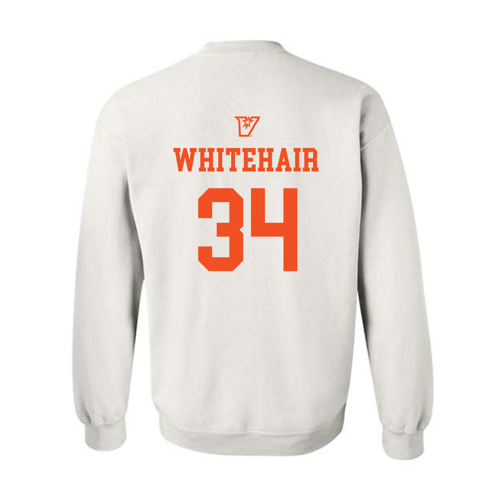 UTRGV - NCAA Women's Basketball : Rylie Whitehair - Sports Shersey Crewneck Sweatshirt-1