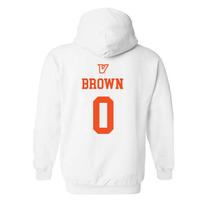 UTRGV - NCAA Men's Basketball : Tjohnn Brown - Sports Shersey Hooded Sweatshirt-1