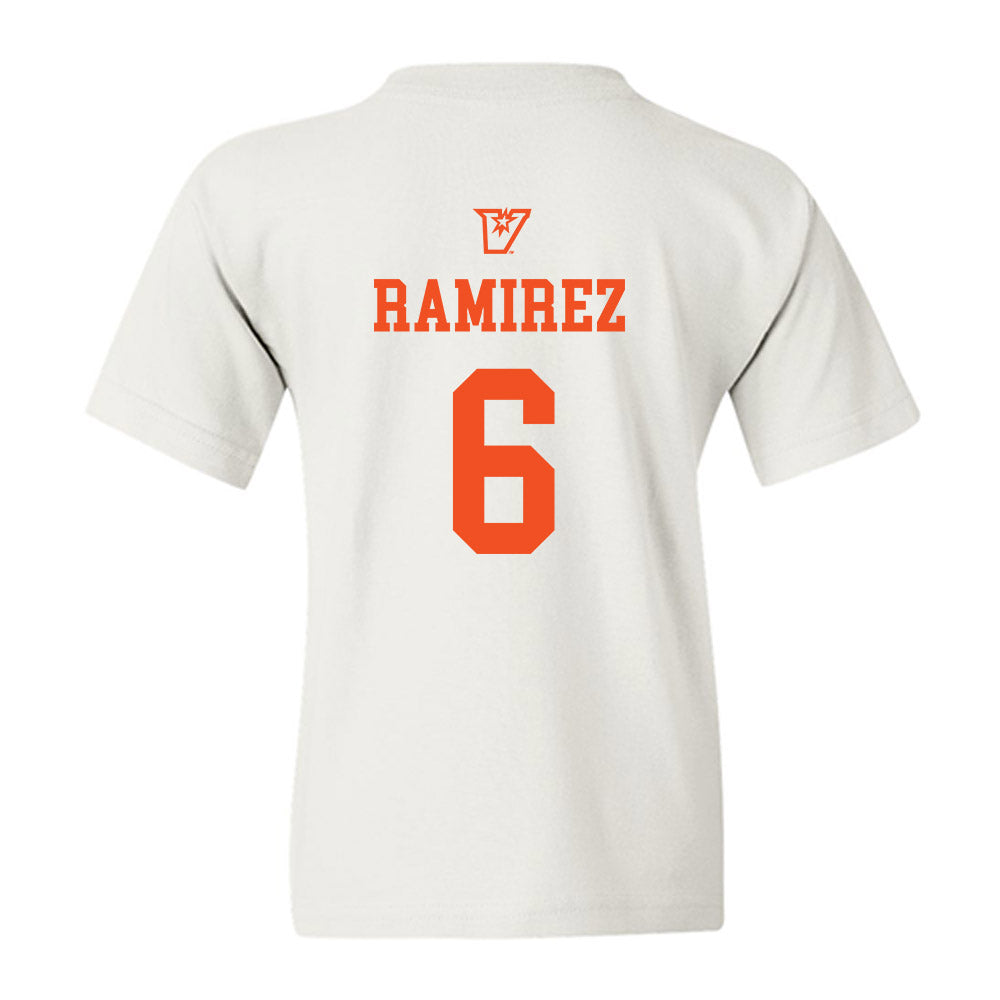 UTRGV - NCAA Men's Basketball : Luis Ramirez - Sports Shersey Youth T-Shirt-1