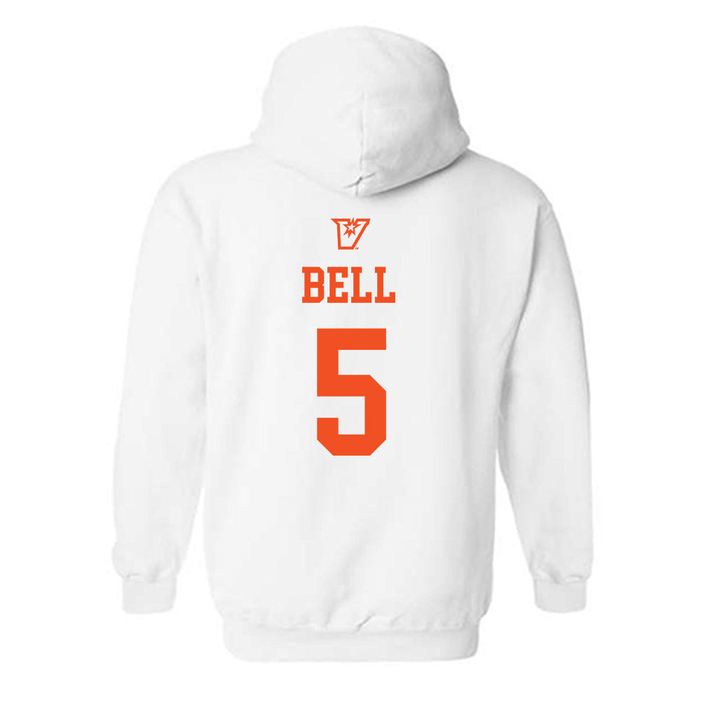 UTRGV - NCAA Men's Basketball : Caden Bell - Sports Shersey Hooded Sweatshirt-1