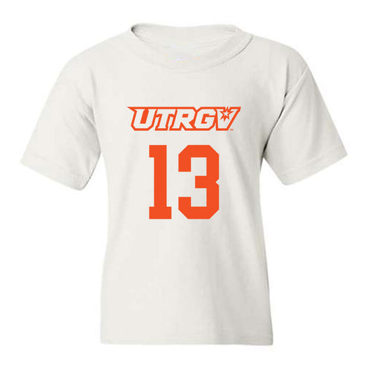 UTRGV - NCAA Men's Basketball : Julien Gomez - Sports Shersey Youth T-Shirt-0