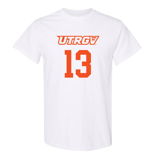 UTRGV - NCAA Men's Basketball : Julien Gomez - Sports Shersey T-Shirt-0
